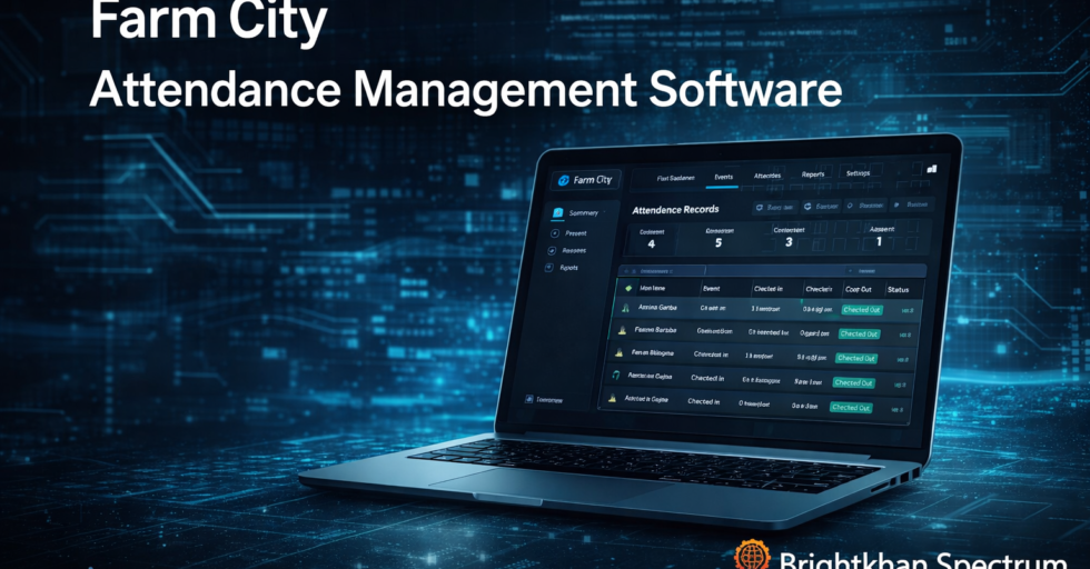 Farm City Attendance Software by Brightkhan